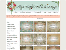 Tablet Screenshot of nieszvintagefabric.com